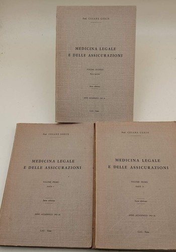 Medicina legale delle - e,
