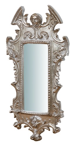 Specchiera parete legno - specchiera,