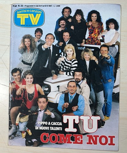 Sorrisi canzoni 1987 - tv,