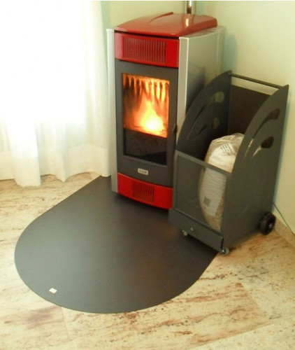 Pedana sottostufa piastra - pedana,