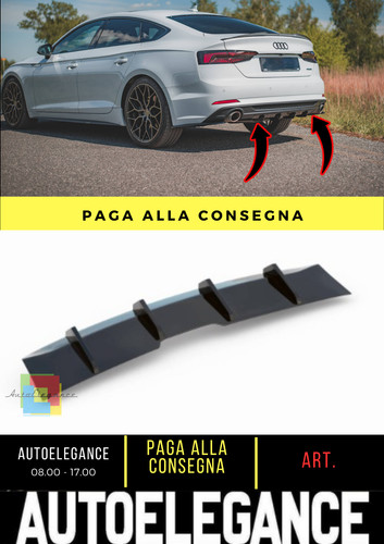 ✨Diffusore posteriore nero