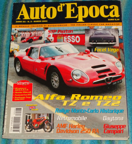 Auto epoca rivista di - d'epoca,