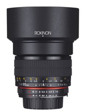 Rokinon 85 mm F1.4 obiettivo