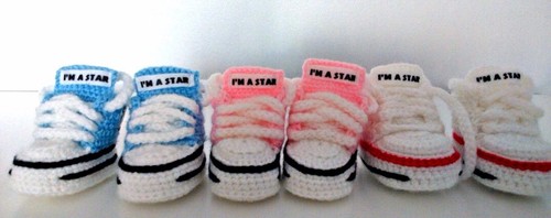 Scarpe mano all uncinetto - scarpe, all'uncinetto