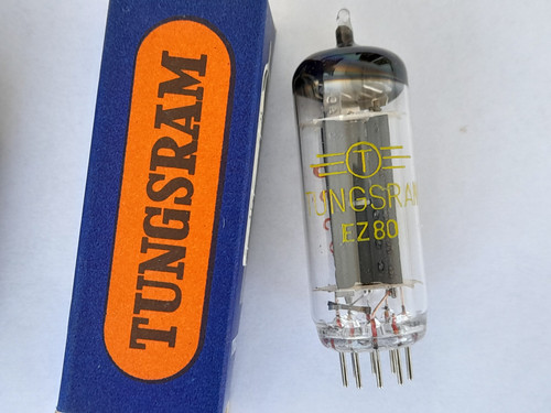 Tubo ez80 6v4 tungsram - tubo, /