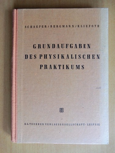 Ddr lehrbuch physik praktikum - lehrbuch,
