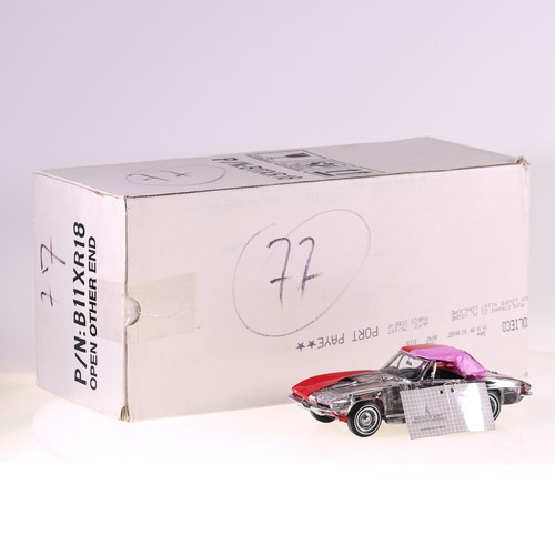 Franklin mint corvette - franklin, 1967