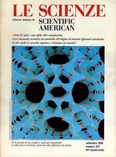 LE SCIENZE (ed. ita. di Scientific American) - Lotto di 9 fascicoli 1989-1993