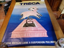 AFFICHE ANCIENNE/ORIGINAL VINTAGE POSTER TRECA by Savignac 1979/80