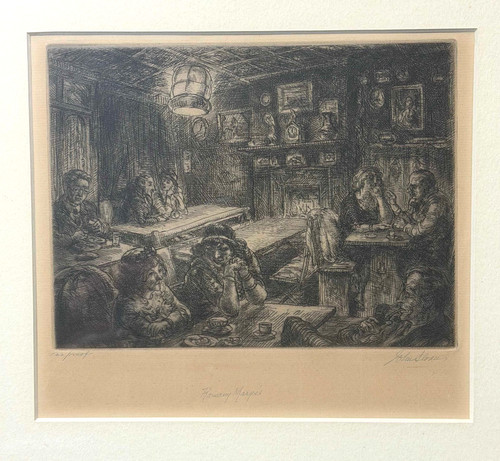 Acquaforte john sloan - acquaforte, "romany