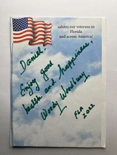 Autografo WOODY WOODBURY - Attore/Comico USA - Nella Spezia è a destra - Firmato