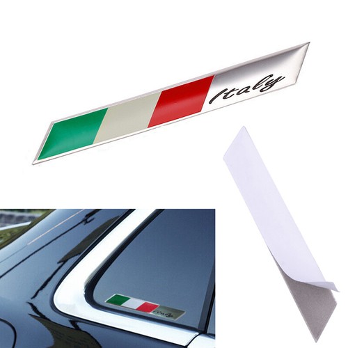 1pz adesivo bandiera italia - 1pz,