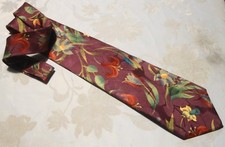 CRAVATTA UOMO (TIE)  vintage LEONARD Paris   New!  rare
