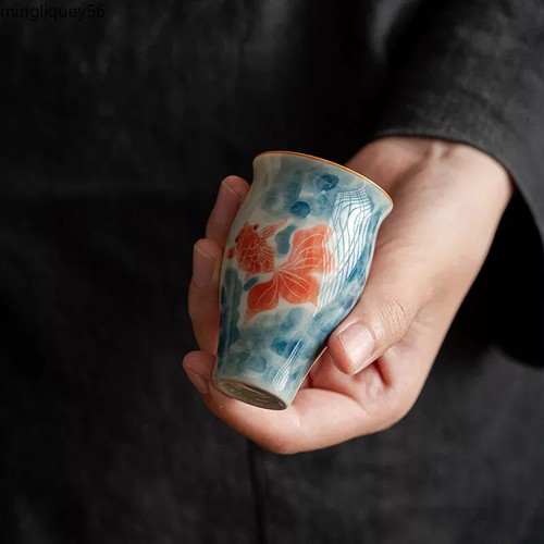 Tazza tè cinese pesce - da,