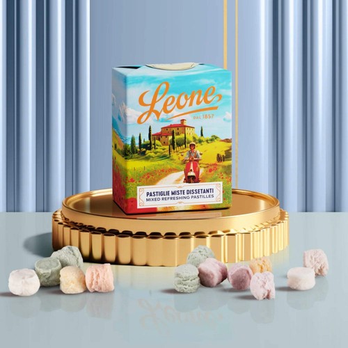 Pastiglie leone scatoletta - pastiglie,