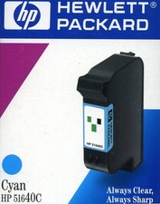 501.4C - H.P. - CARTUCCIA INKJET ORIGINALE 51640C - Cyan