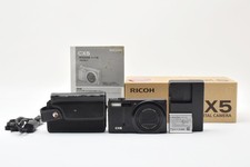 Fotocamera digitale compatta RICOH CX5 nera 710 scatti dal Giappone [Exc+++] ...