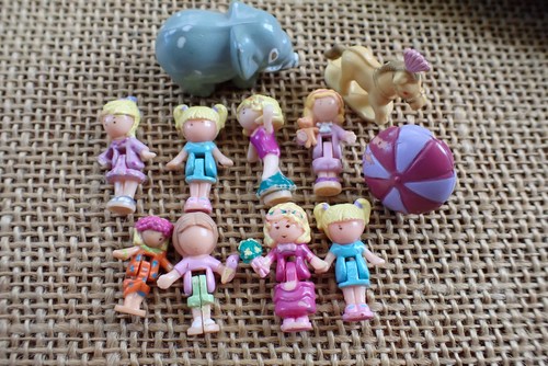 Vintage polly pocket - polly, bluebird