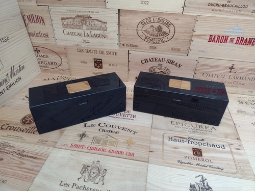 Cassetta porta vino legno - cassetta, in