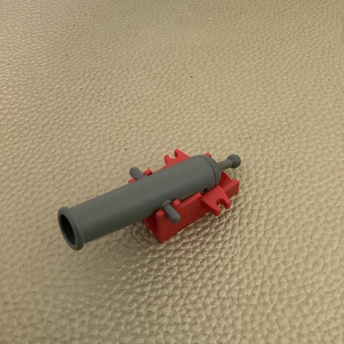 Lego cannone grigio - 1, scuro