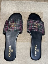 Sandali Chanel donna neri CC