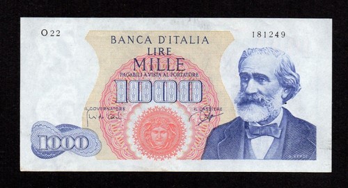 Rara mille 1000 lire - mille, giuseppe