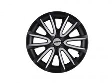 Copricerchi Neri Farad Freewheeling 14 pollici Inserti Grigio Chiaro 4 coppe