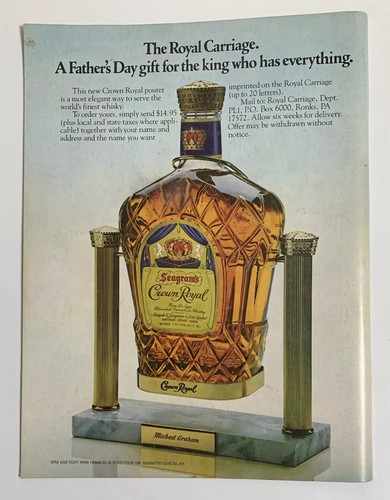 Pubblicità stampa whisky