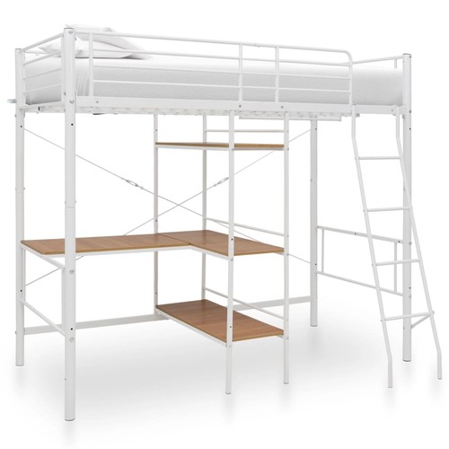Vidaxl letto castello con - letto, a