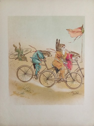 Rara cromolitografia 1890 - cromolitografia,
