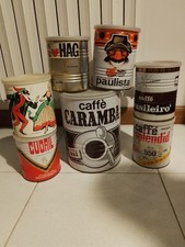 Latta Barattolo Caffè Vintage lotto 7 Paulista Suerte Cuoril