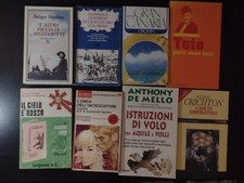 lotto stock 8 libri NARRATIVA