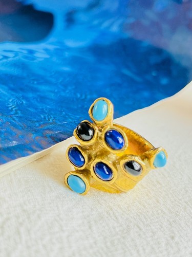 Anello grosso yves saint - yves,