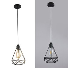  Lampadario a soppalco retrò