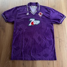 Maglia calcio Fiorentina Lotto Home 1992-93 viola serie A 