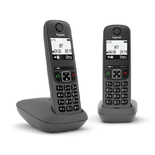 Gigaset as490 duo nero - duo,