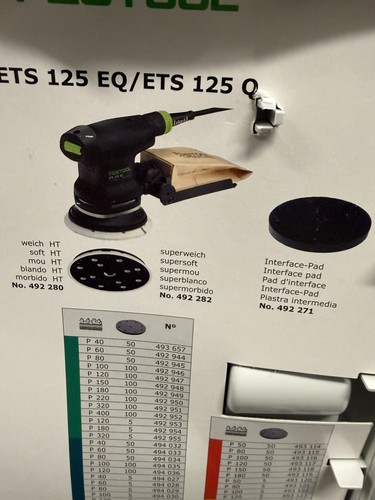 Levigatrice orbitale festool - levigatrice,