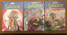 SATANIK Nr. 1/3 Serie Completa [€ 2.50 1a Ed.] Max Bunker 2005  LIMITED EDICOLA