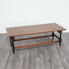 Tavolino da salotto legno anni