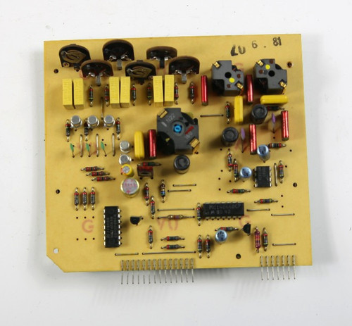 Scheda originale studer - scheda,