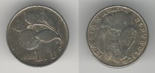 Moneta italiana lira 1946 - moneta,