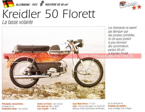 Kreidler florett 1972 - florett, /