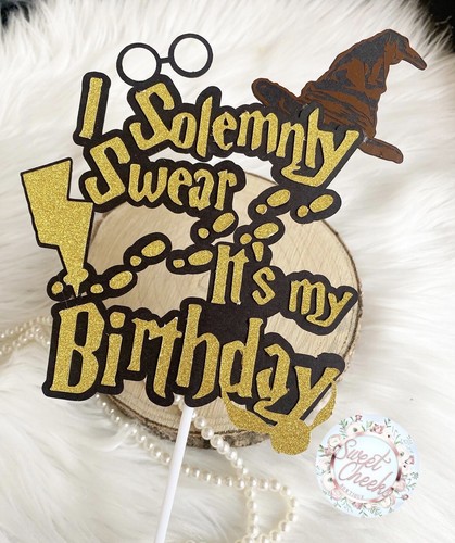 Cake topper con carte - , harry
