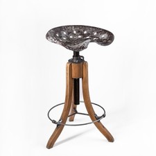 Sgabello vintage industrial - sgabello, /