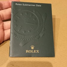 Rolex libretto Submariner con