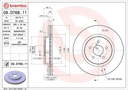 Disco freno brembo - disco,
