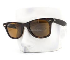 Occhiali da sole Ray-Ban Wayfarer Classic RB2140 902/57 tartaruga polarizzati 50 mm con custodia