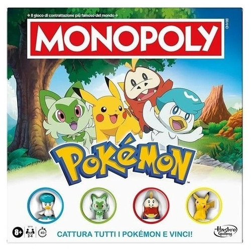 Monopoly pokémon edition - monopoly,