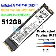 NUOVO 11" &13" MacBook Air A1465 A1466 512GB PCIe SSD DRIVE Stato 2013 2014 2015