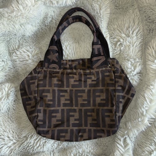 Fendi handbag zucca - zucca, brw